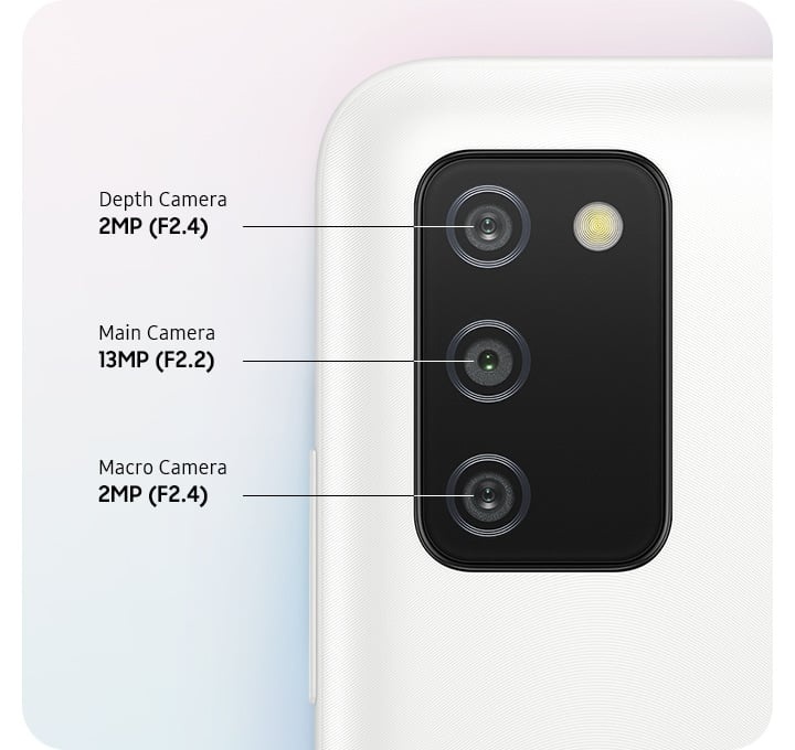 samsung galaxy a03s camera